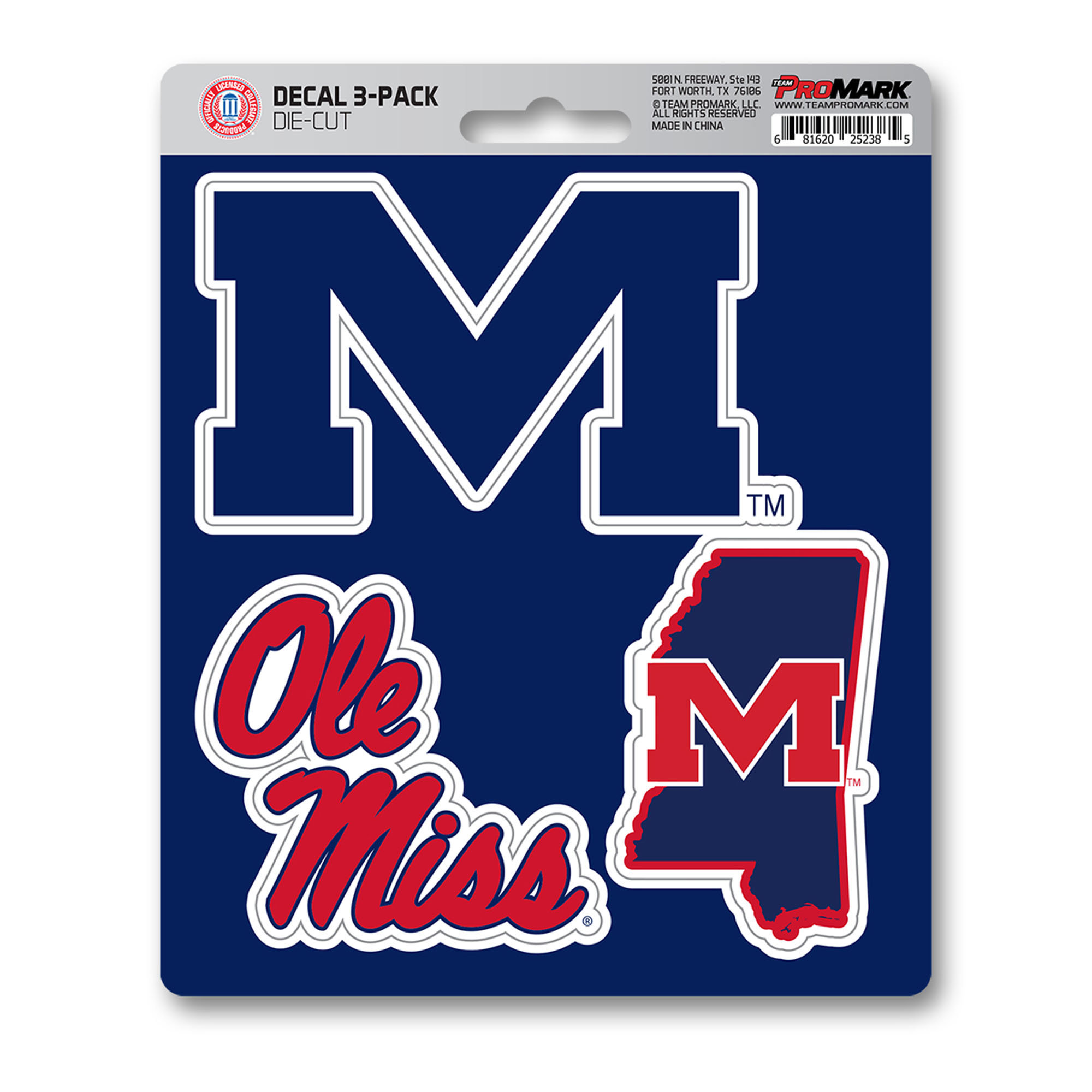 FANMATS Mississippi Old Miss Rebels Wall Decal | Wayfair