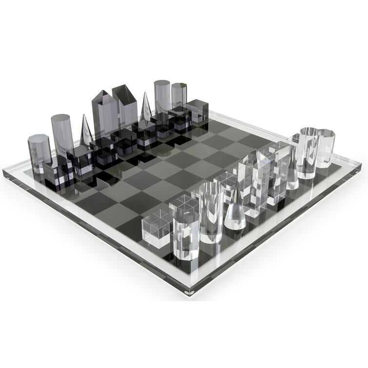 Canadian Made Custom CNC Machined & Anodized Chess Set Board & Pieces 