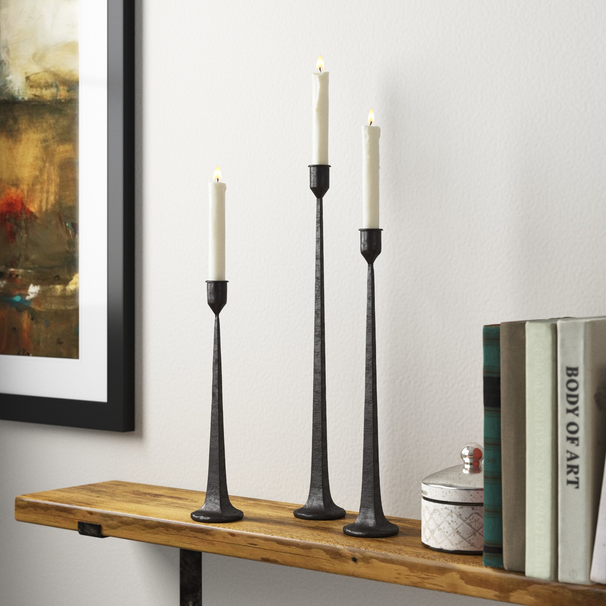 Wayfair | Black Candle Holders You'll Love in 2022