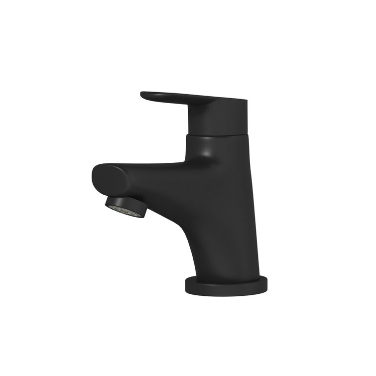 Design Bad Waschtisch Wasserhahn Einhandmischer Waschbecken Armatur schwarz DHL 