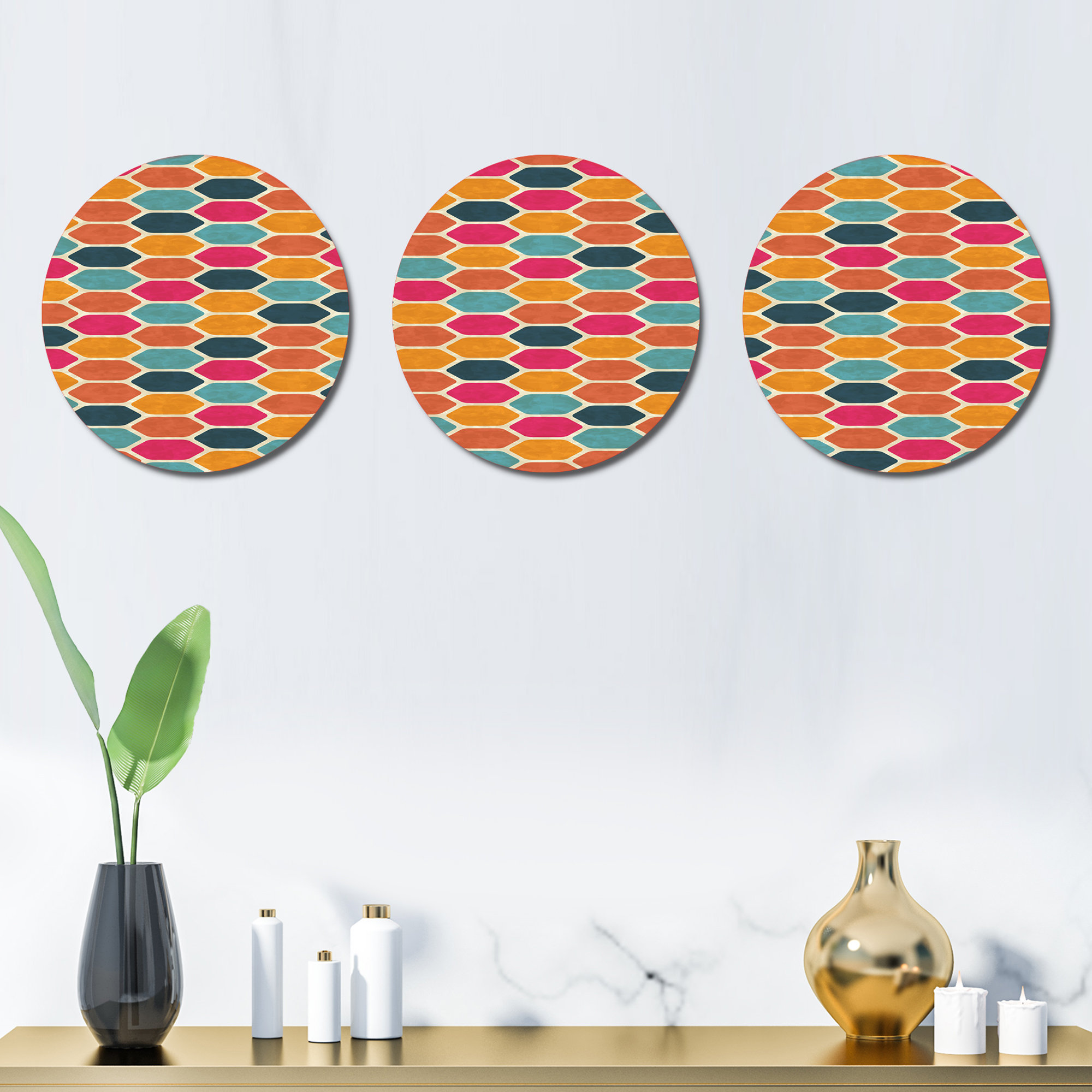 East Urban Home 3 Piece Modern Wall Decor Set | Wayfair