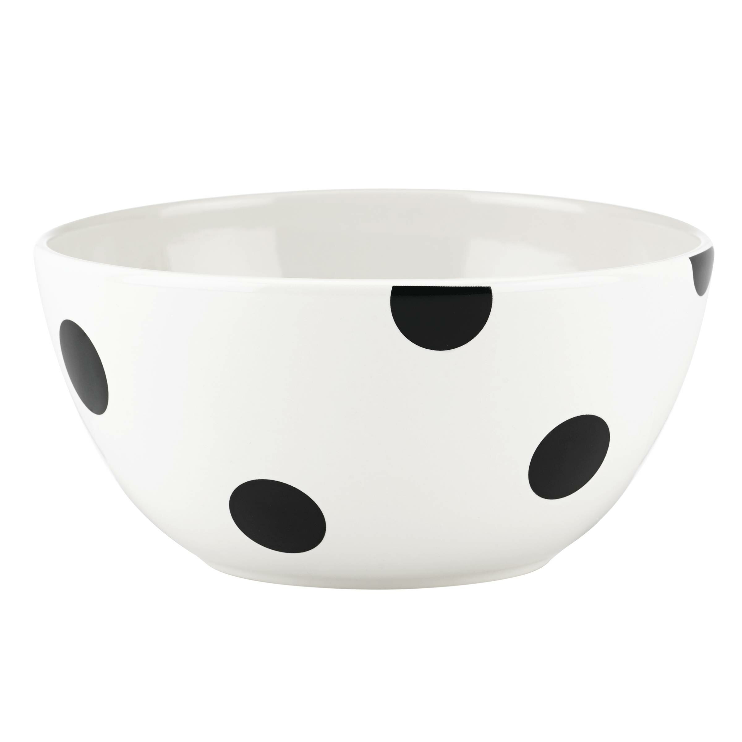 kate spade new york Deco Dot 18 oz. Cereal/Soup Bowl & Reviews | Wayfair