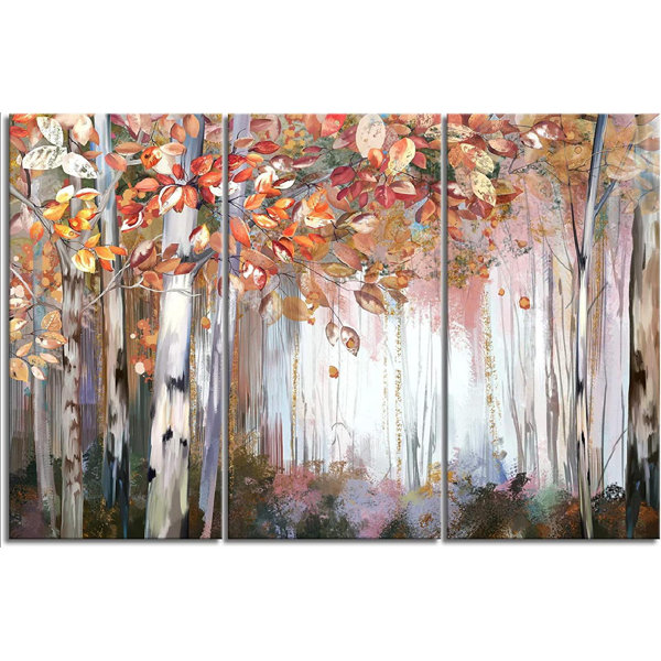 Red Barrel Studio® 3 Piece Wrapped Canvas Painting Set | Wayfair