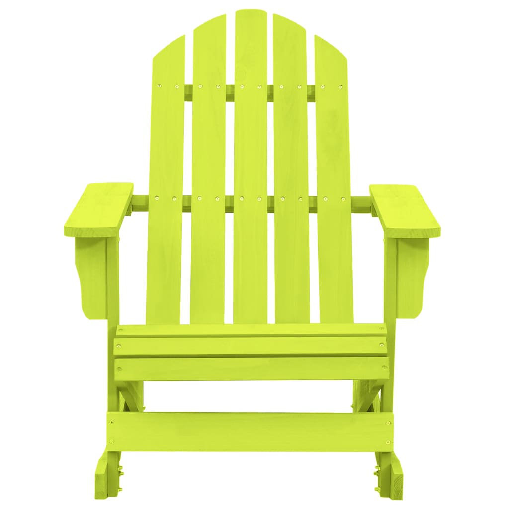 Highland Dunes Adirondack Rocking Chair Lounge Patio Chair for Garden