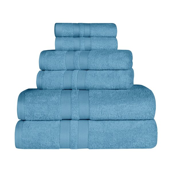 TOWEL BALE SET 100% COMBED COTTON SOFT HAND BATH BATHROOM CLOTH TOWELS 4,6 PCS 