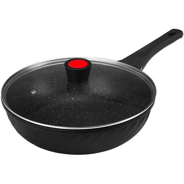 30cm Induction Cookware Non Stick Frying Pan Frypan Sauce Pot Fry Stir 