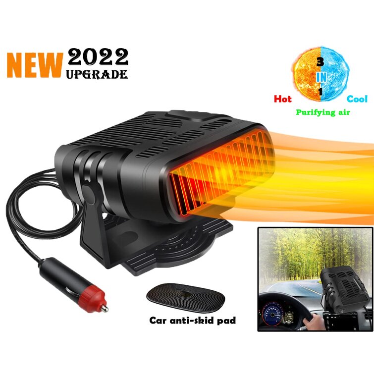 Car Heater，Windsheild Defroster Portable Windscreen Defogger 12V 200W 
