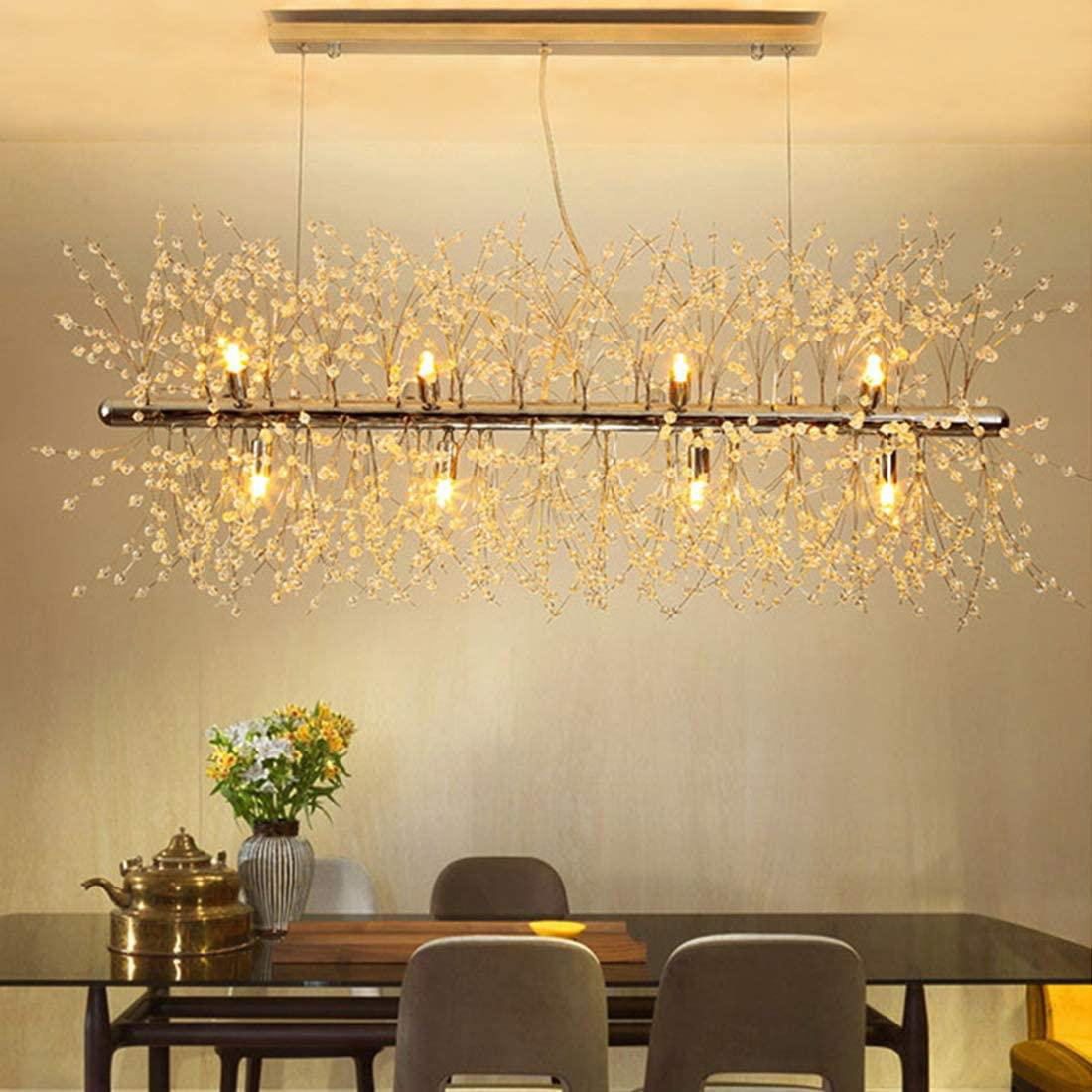 Everly Quinn LED Crystal Chandeliers 