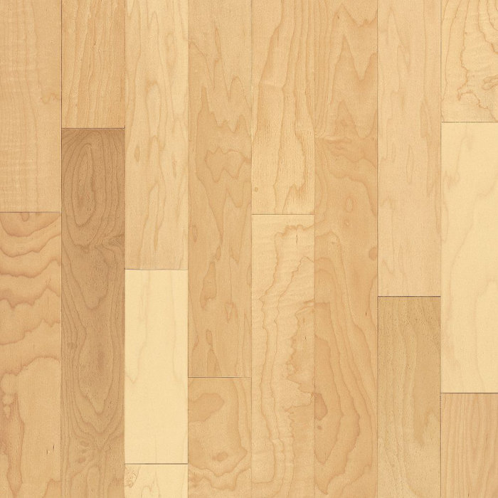Bruce Flooring Maple 3/4" Thick x 2-1/4" Wide x Varying Length Solid ...