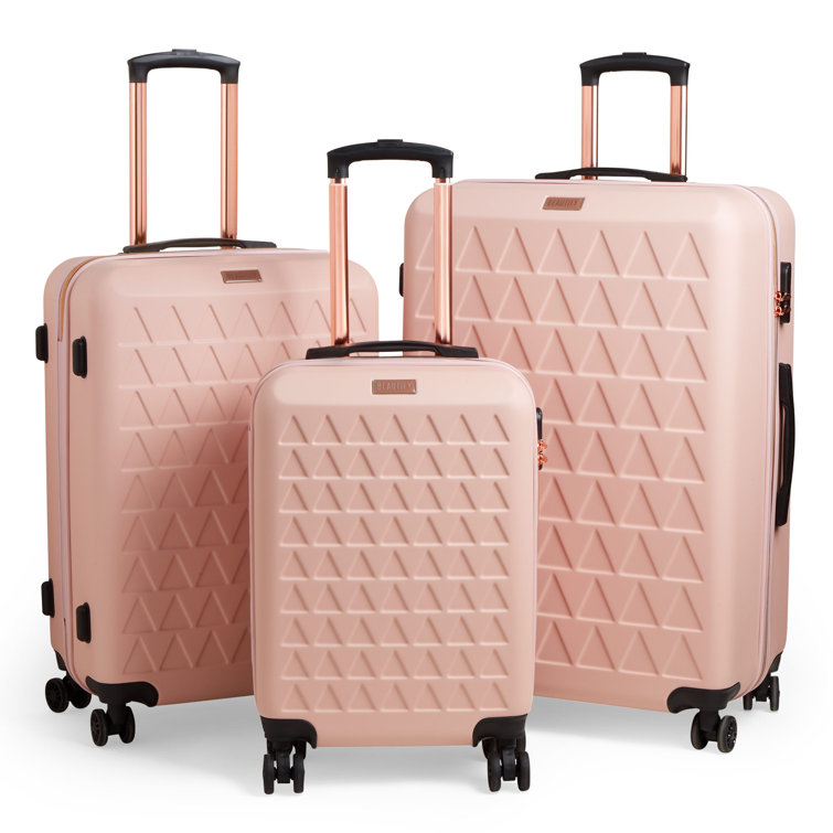 Best rose gold luggage clearance