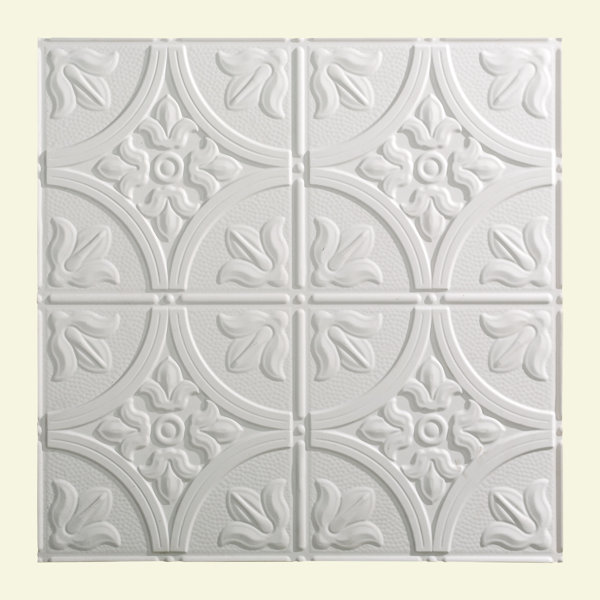 2ft X 2ft Traditional Style/Pattern Pro Ceiling Tiles - Fire-Rated
