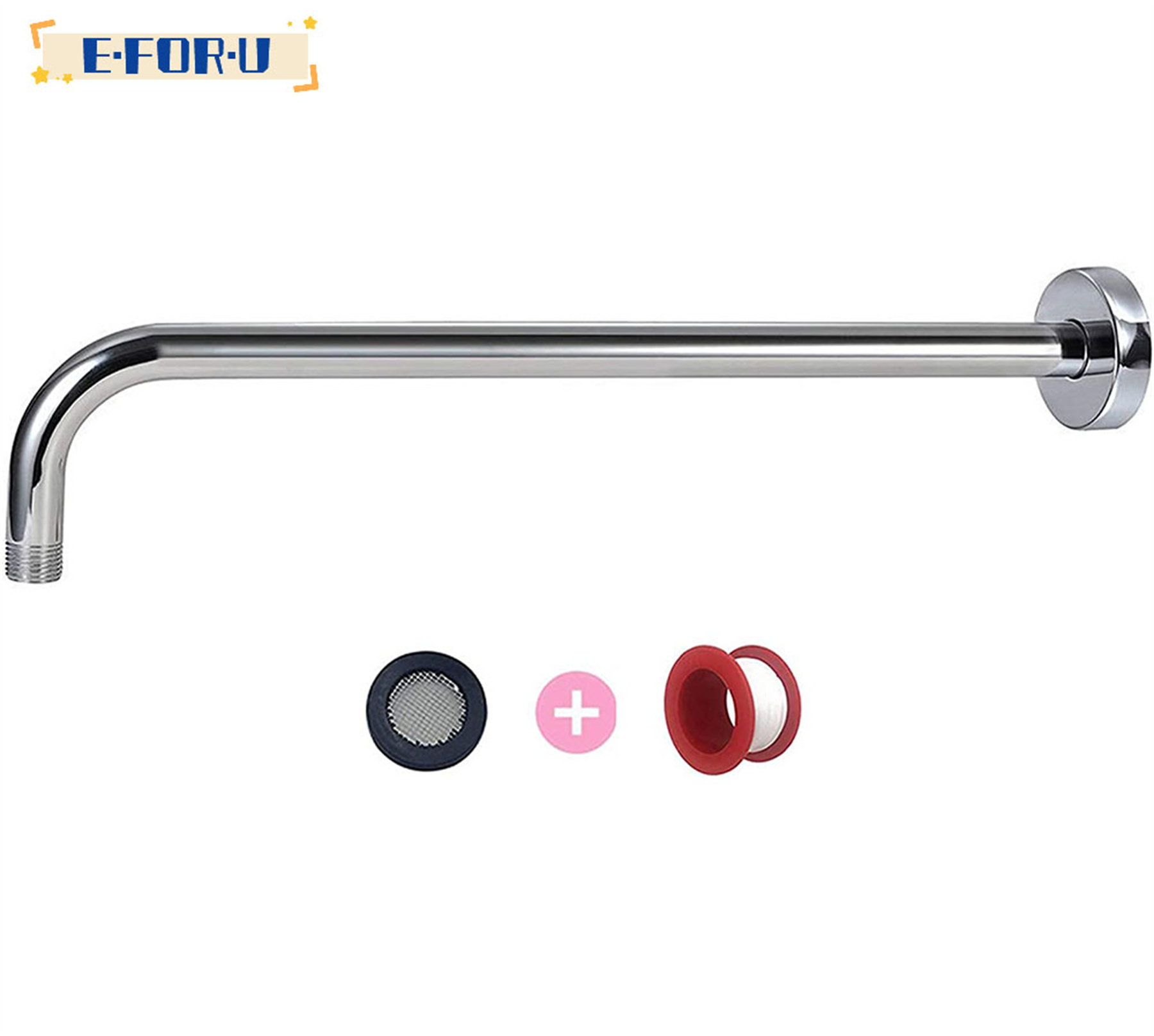 E.FOR.U Extension Shower Arm and Flange Wayfair