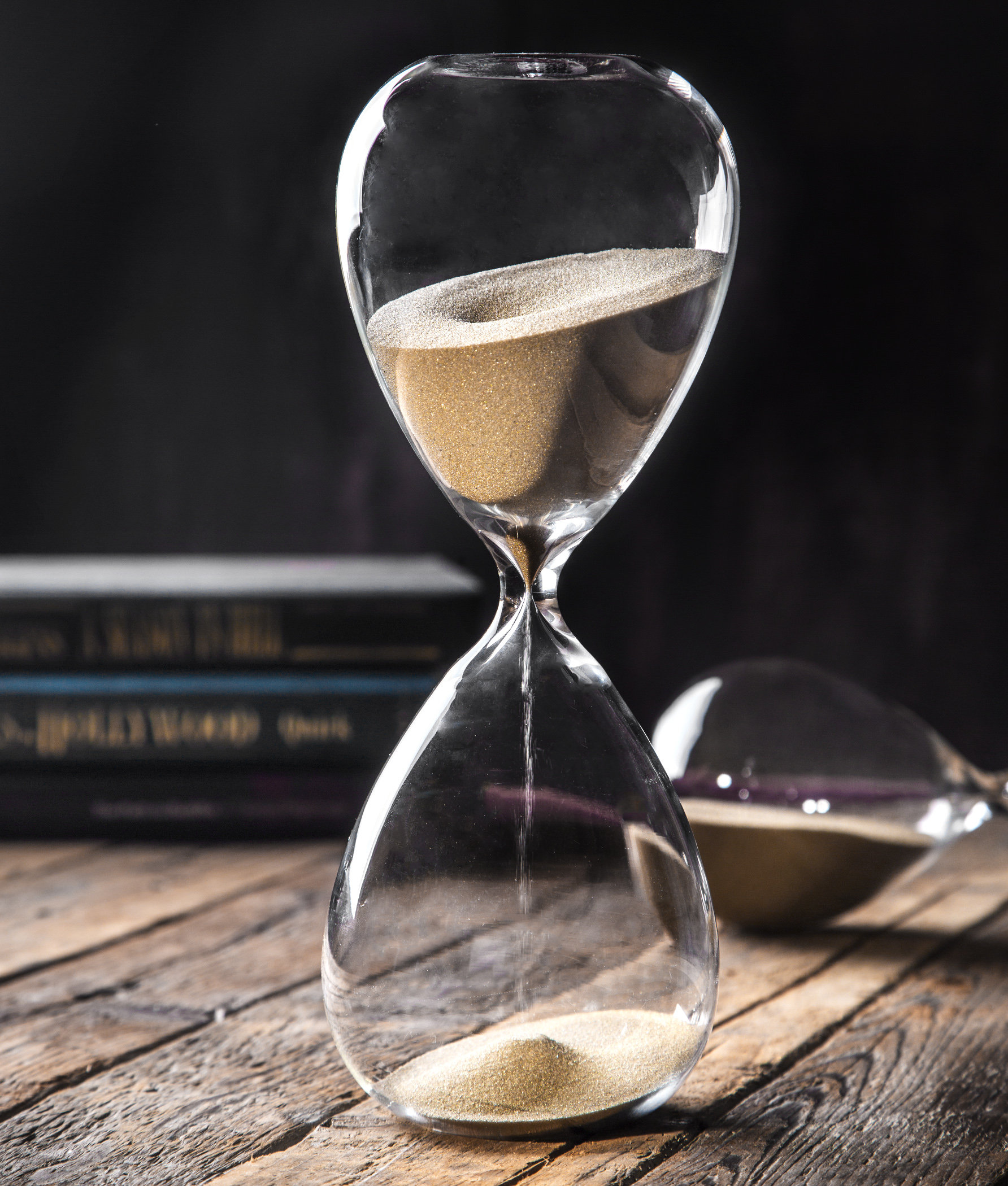 Plain Hourglass Sand Timer 60 Minutes