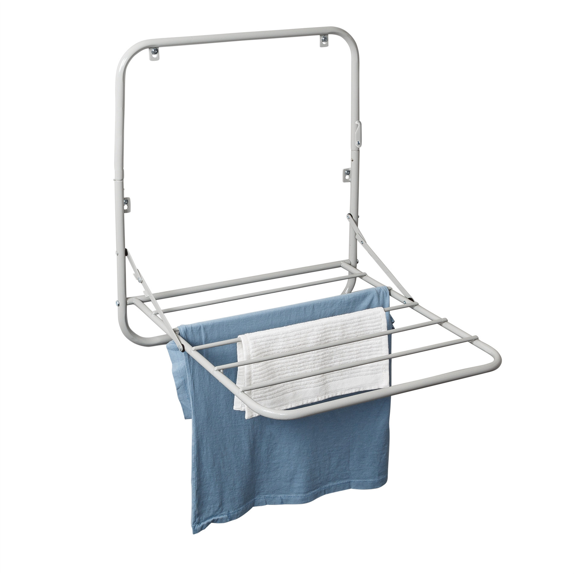 Rebrilliant Wall-Mounted Drying Rack | Wayfair