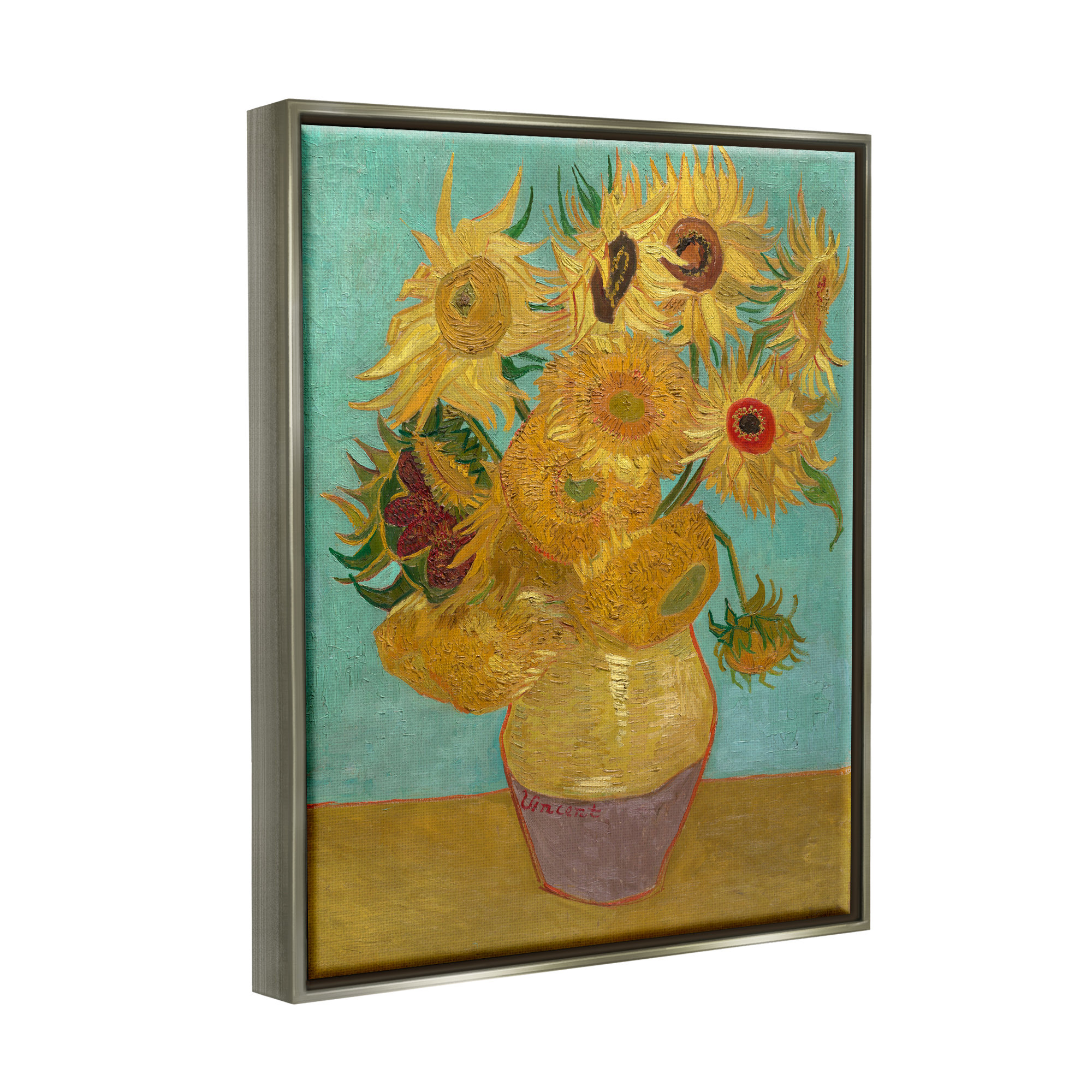 Vault W Artwork Van Gogh Sunflowers Post Impressionist by Vincent Van