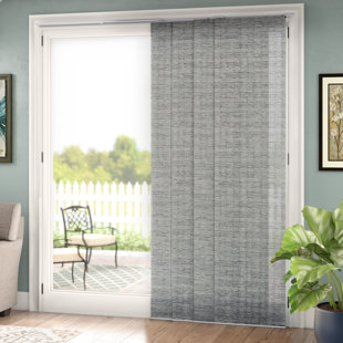 Blackout Patio Door Curtain Grommet Vertical Blind Drapes for Sliding Glass Door 