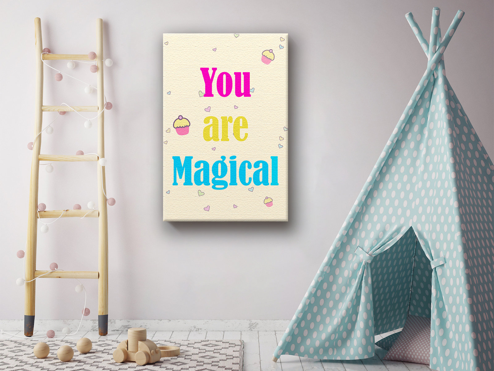 zoomie kids melida zoomie kids you are magical canvas picture quotes canvas print kids room art colorful picture kids play room wall art inspirational quote art newborn baby room wall decor wallpapers