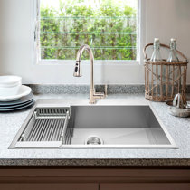24 Inch Drop In Kitchen Sink | Wayfair