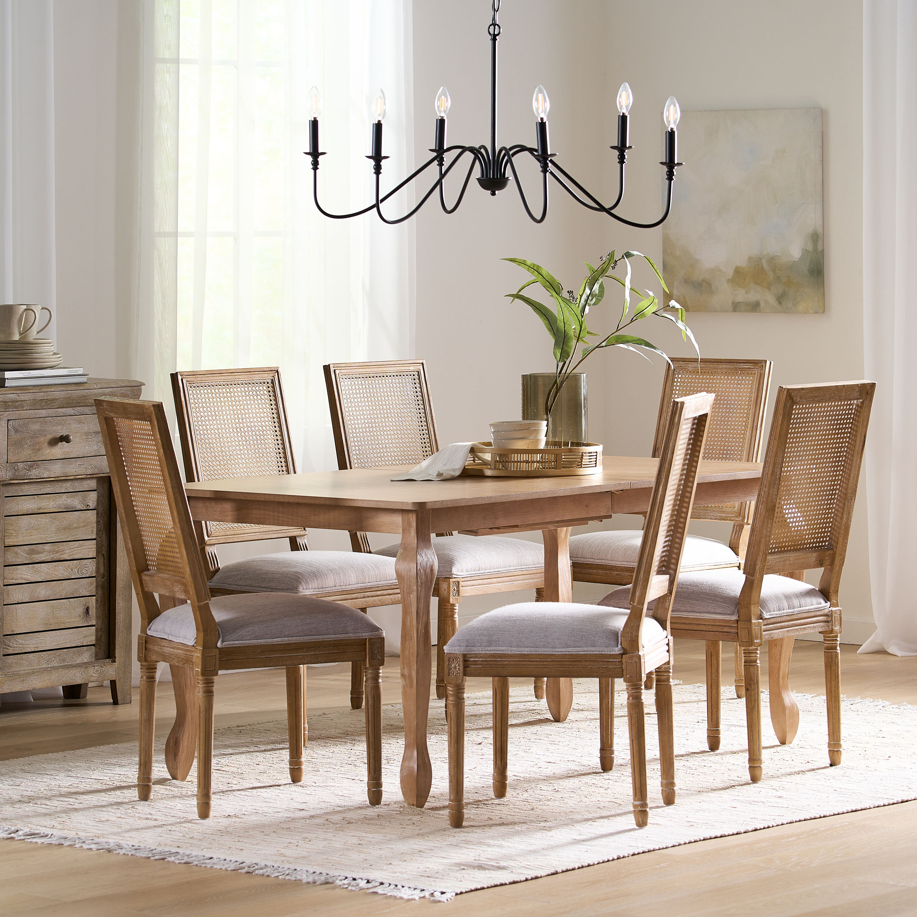 One Allium Way® Stockseth Butterfly Leaf Dining Set | Wayfair
