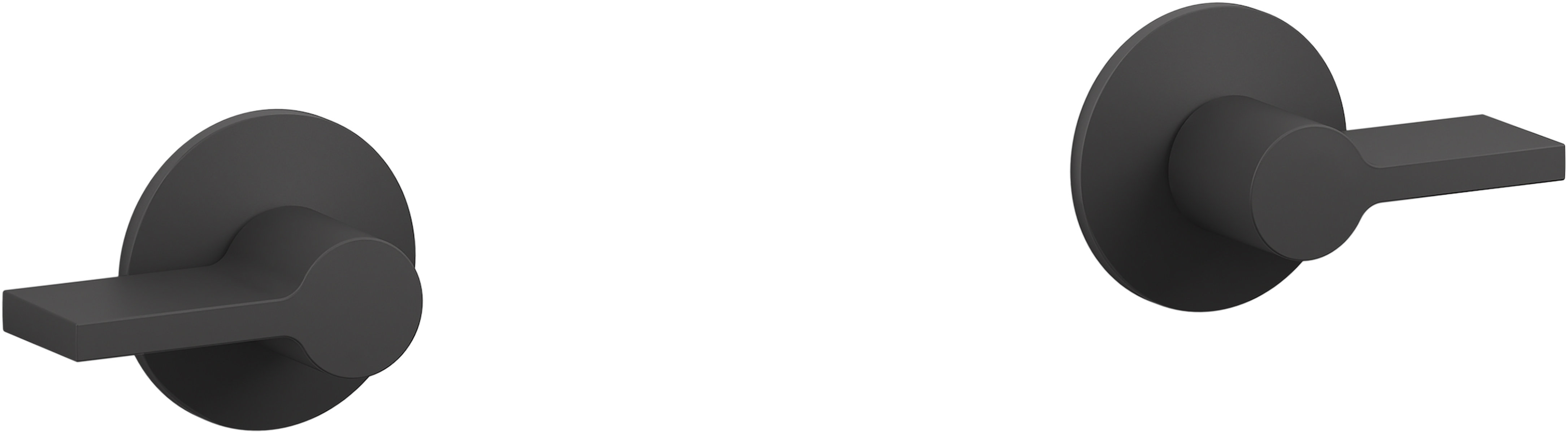 Kohler Components Wall-Mount Bathroom Sink Faucet Trim with Oyl Handles ...