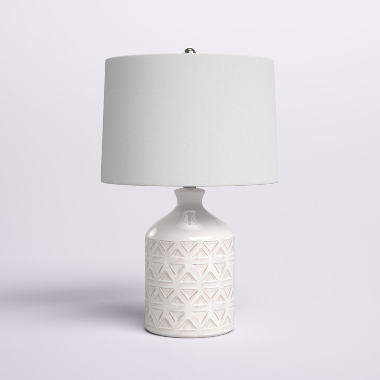 textured lamp base