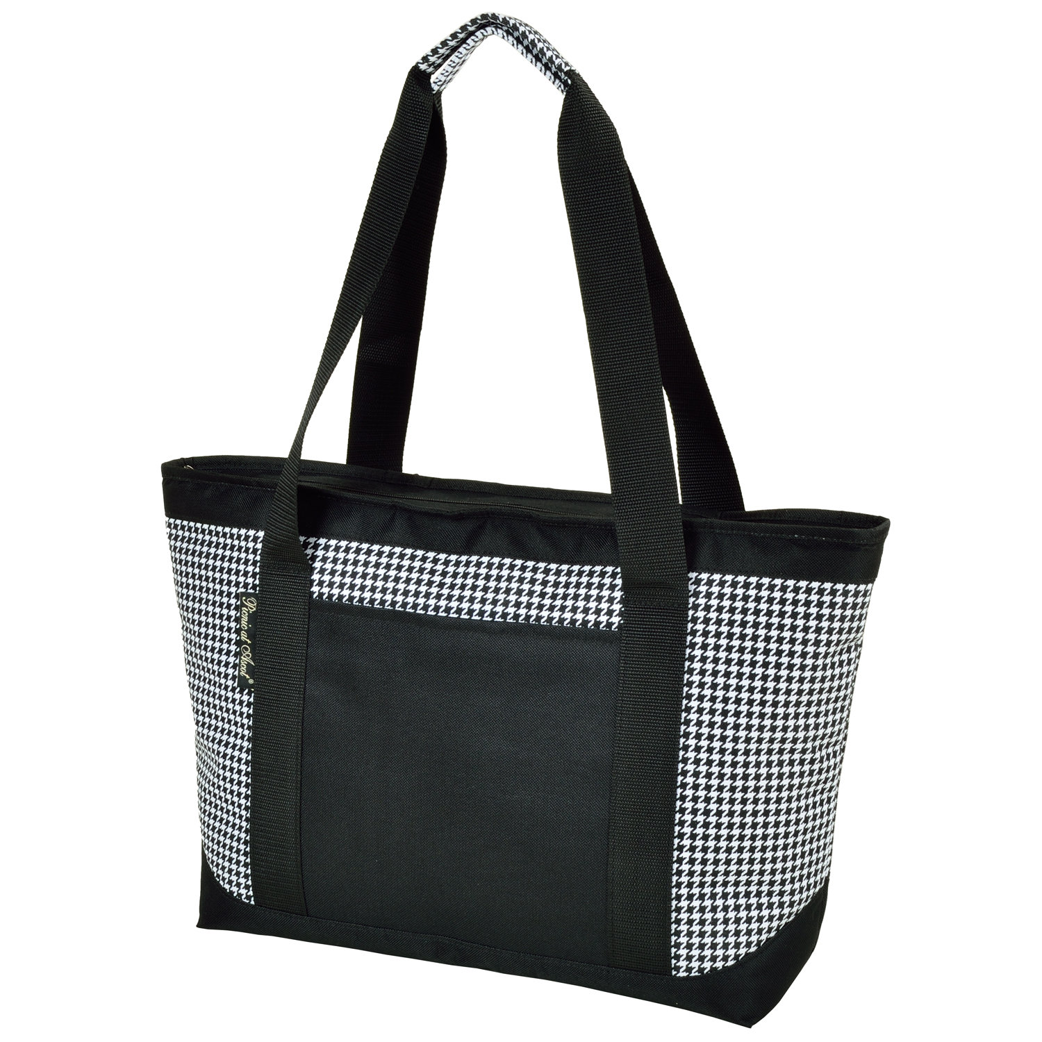 Picnic at Ascot 24 Can Houndstooth Large Insulated Tote Cooler