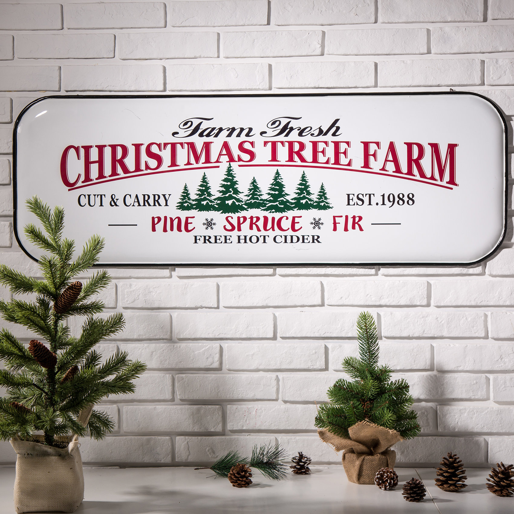 Sand & Stable Metal Christmas Wall Decor & Reviews Wayfair