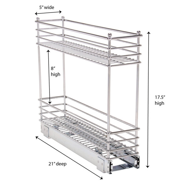 Jahiem Narrow 5" Pull Out Drawer