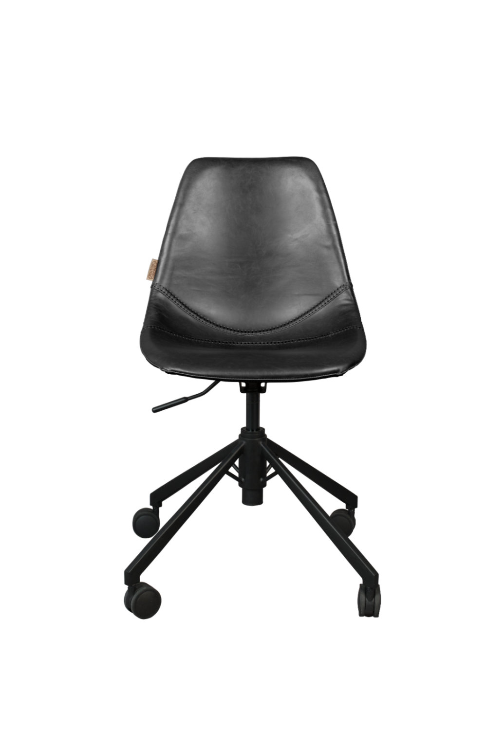 Dutchbone Genuine Leather Drafting Chair Wayfair