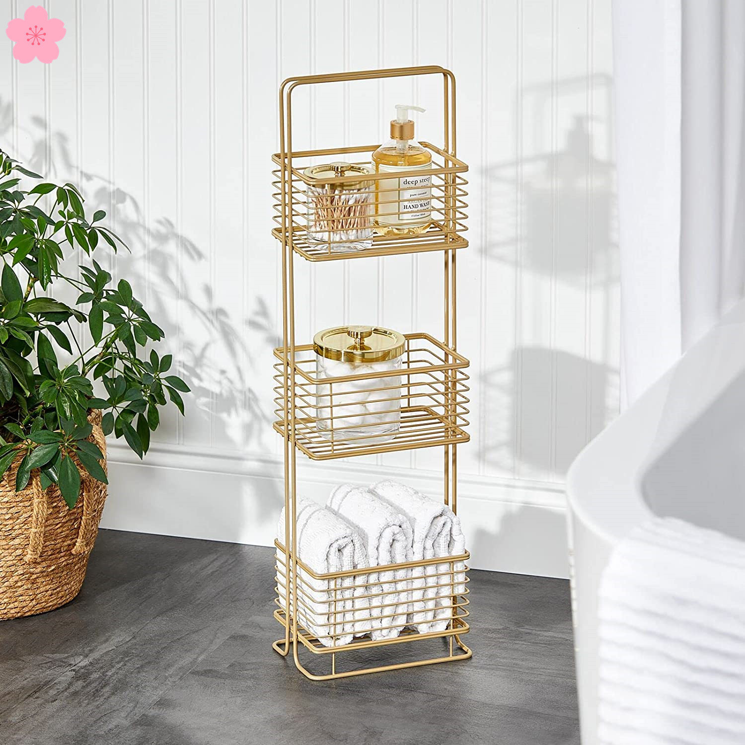 Mercer41 Dalit Freestanding Bathroom Shelves Wayfair