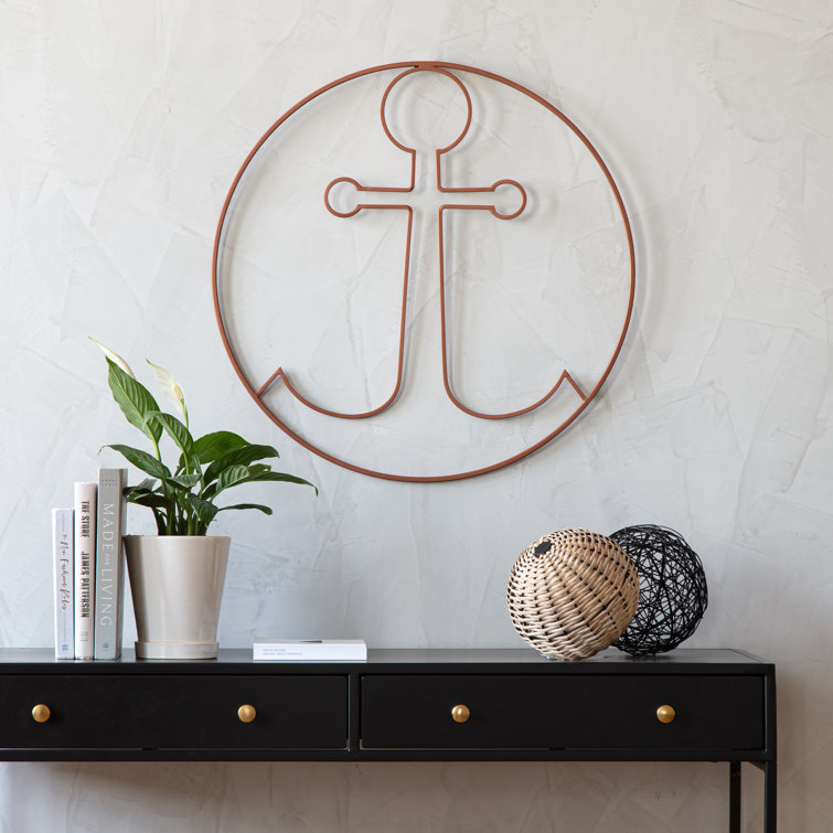 Saffron Fabs Metal Beach Wall Decor | Wayfair