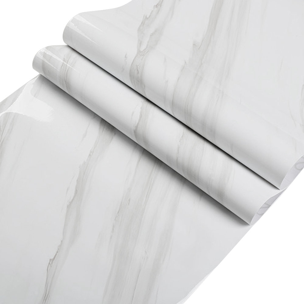 Orren Ellis Peel & Stick Marble Wallpaper Wayfair