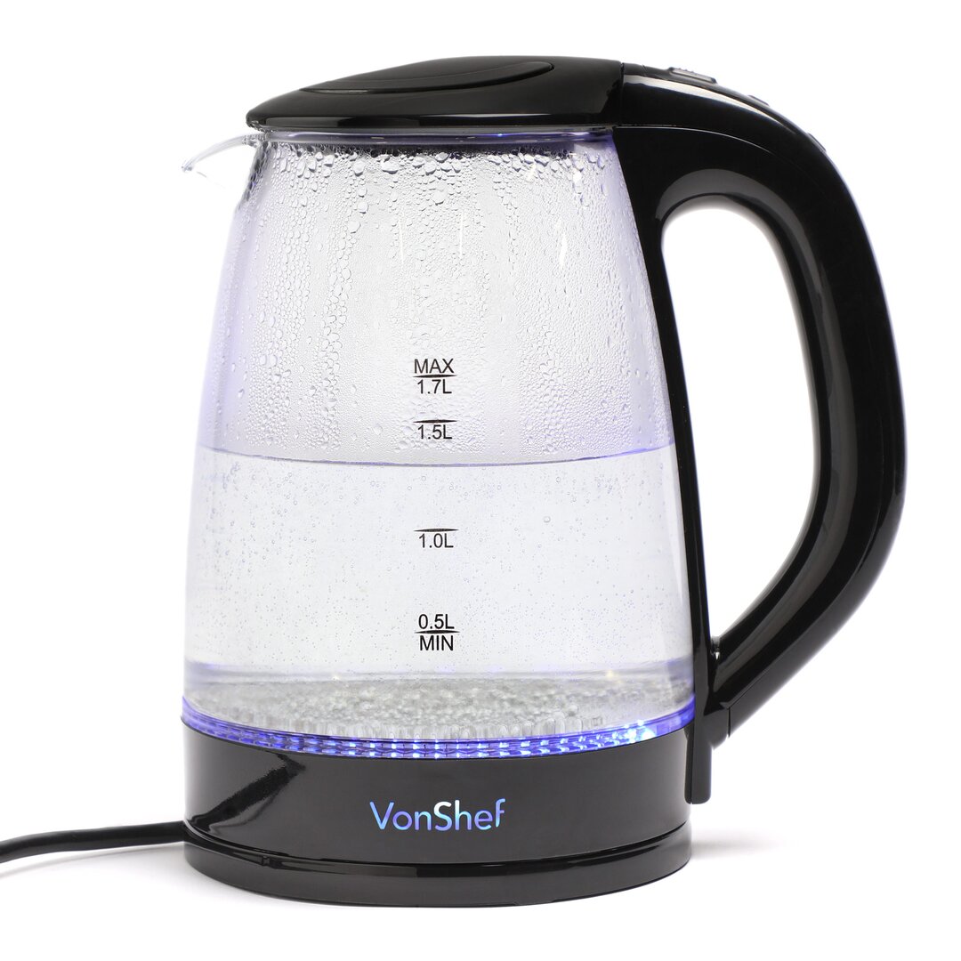 1.7L Glass Electric Kettle 