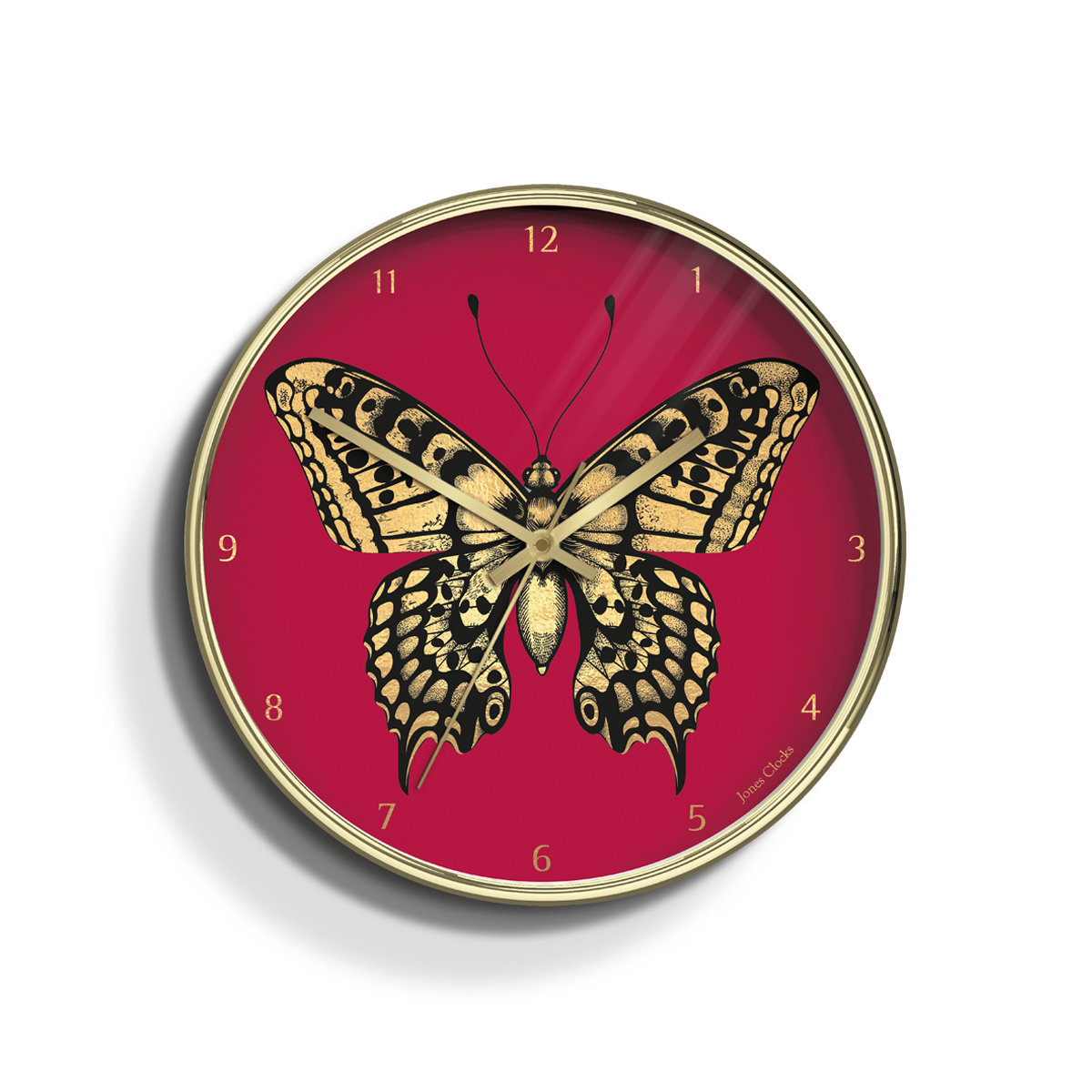 Jones Clocks Academy Acrylic Wall Clock Wayfair.co.uk