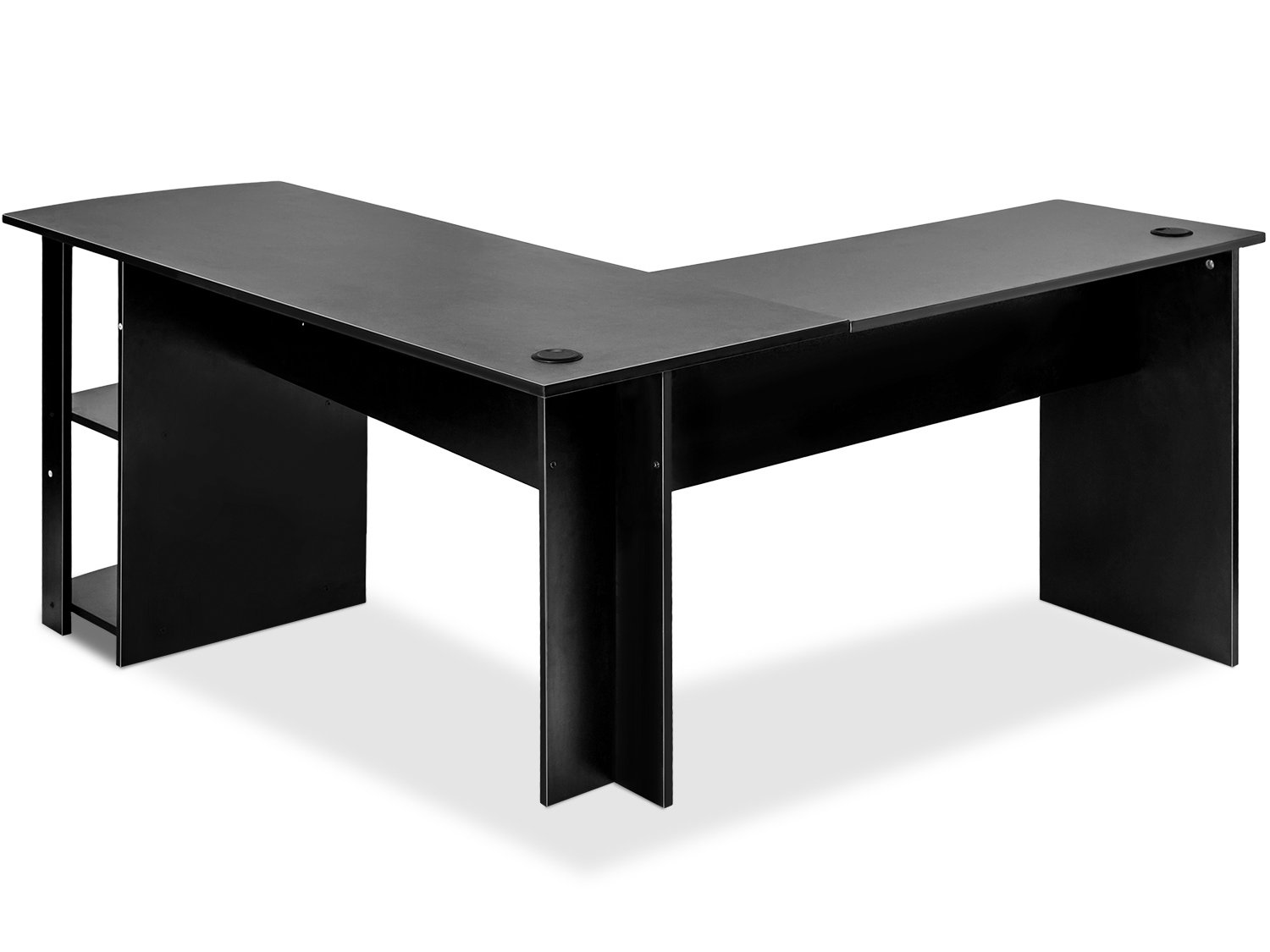 Ebern Designs Oldroyd LShape Executive Desk & Reviews Wayfair