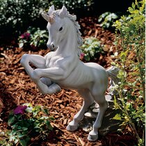 Glitter Unicorn Figurine Ornament Home Decor Collectable Unicorn Figure Statue 