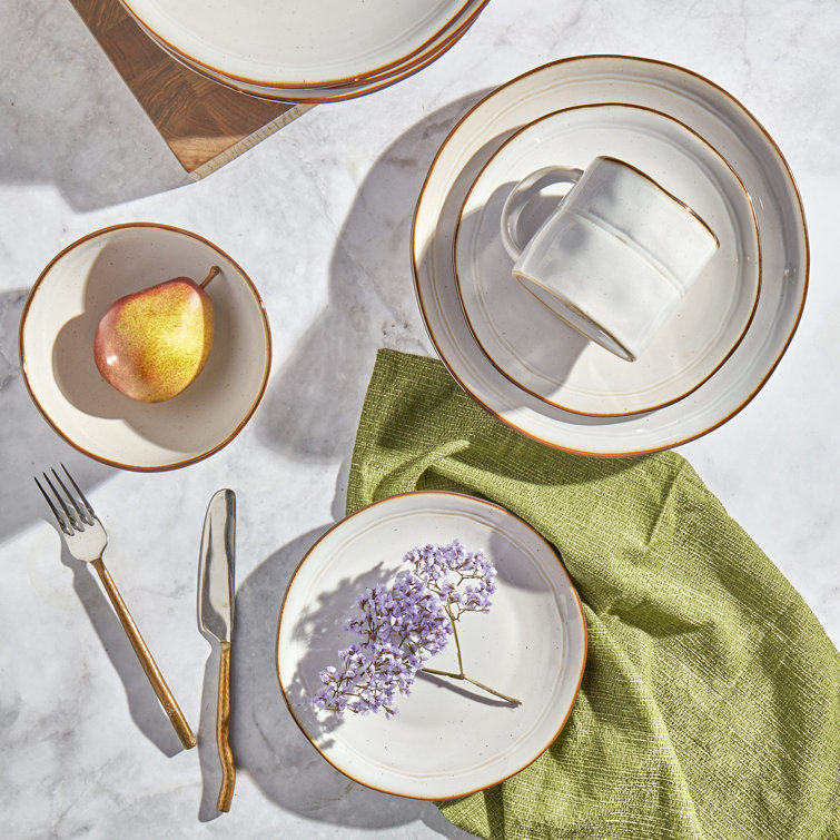 Joss & Main Arda Stoneware Dinnerware - Set of 16 (Set of 16)
