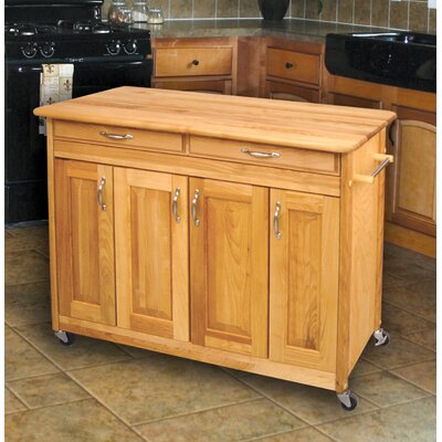 Ermengarda Kitchen Cart Solid Wood -  Catskill Craftsmen, 54220