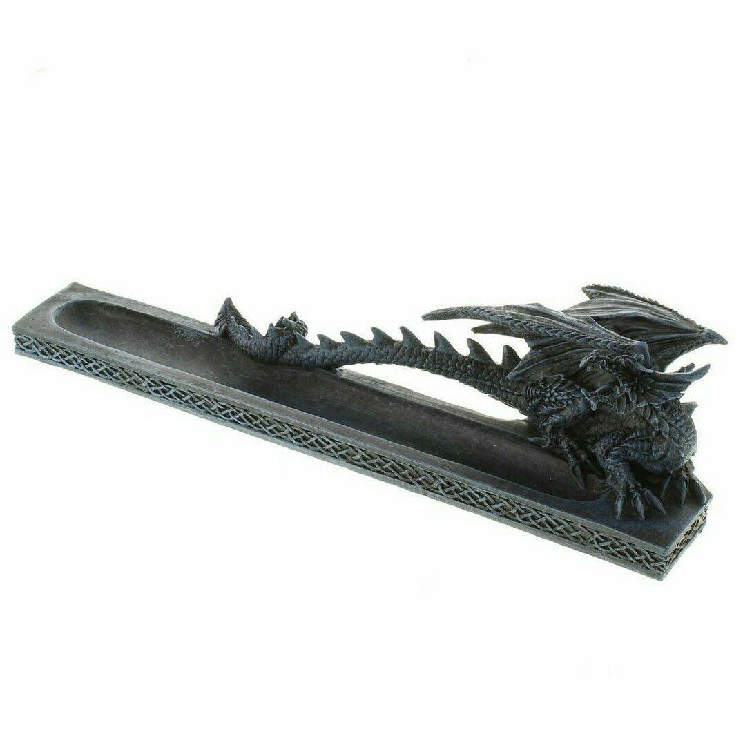 Trinx Dragon Incense Holder With Celtic Knot Trim Wayfair