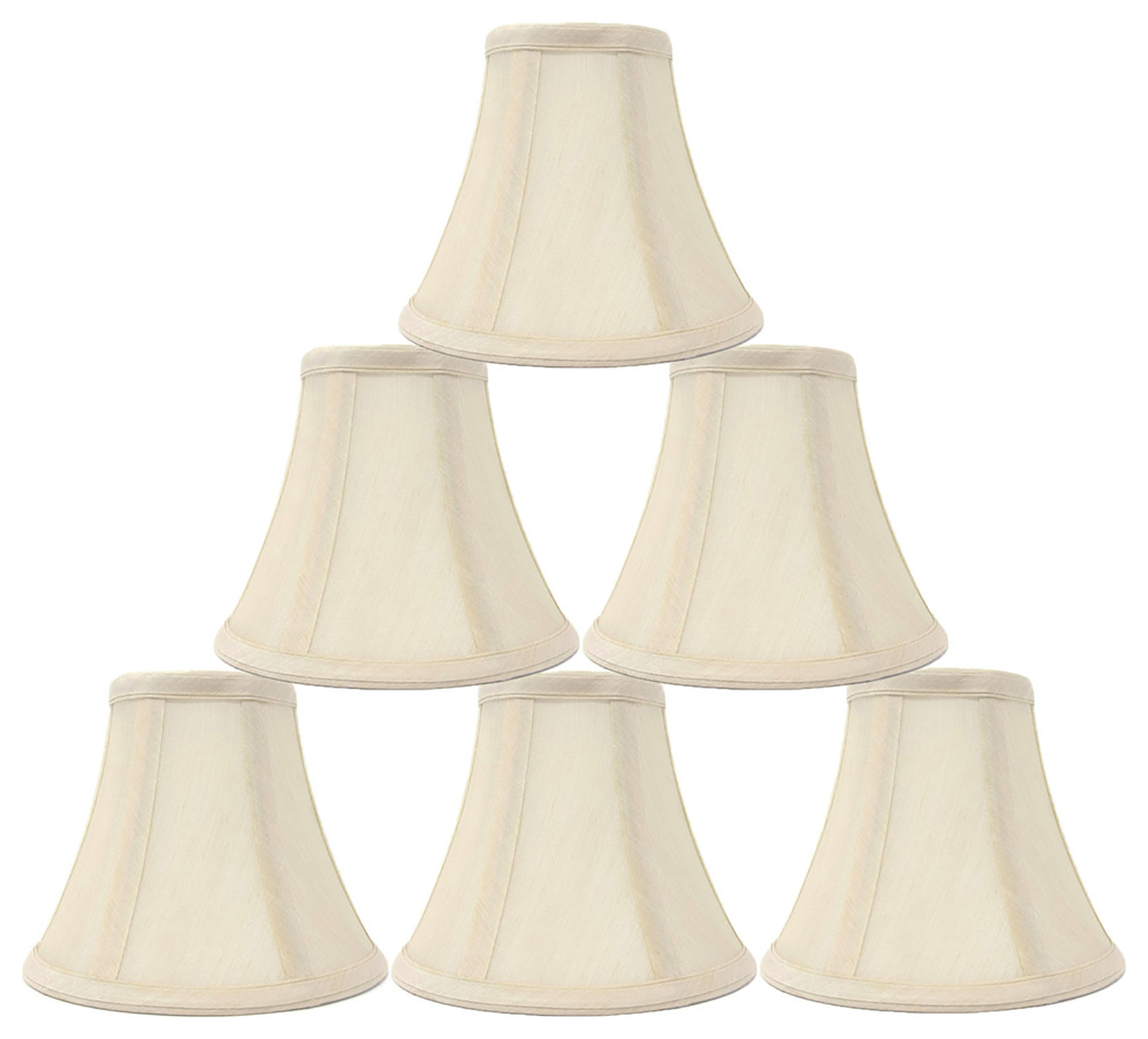 Mercer41 5'' H Silk/Shantung Bell Lamp Shade ( Clip On ) & Reviews ...