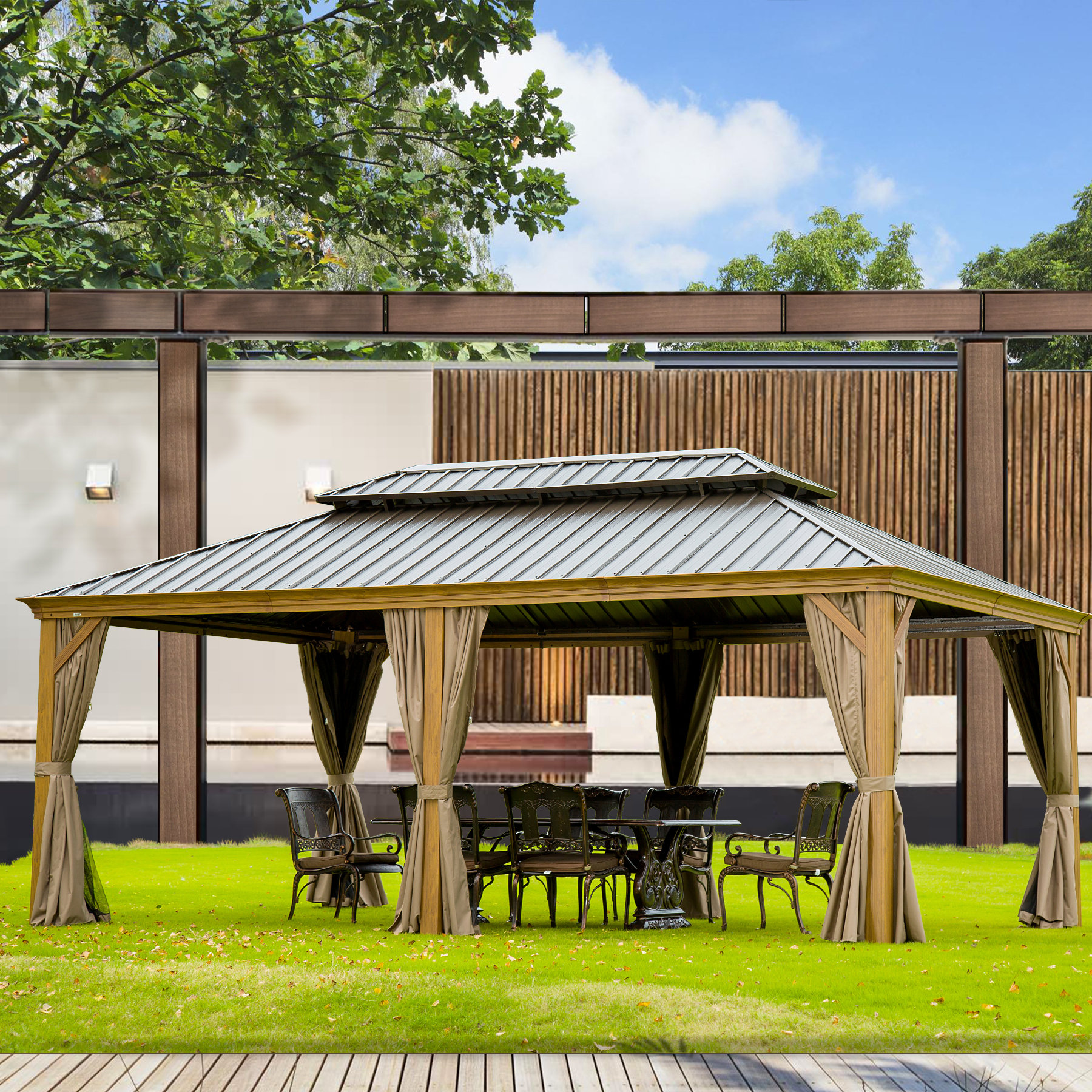 galvanized steel outdoor