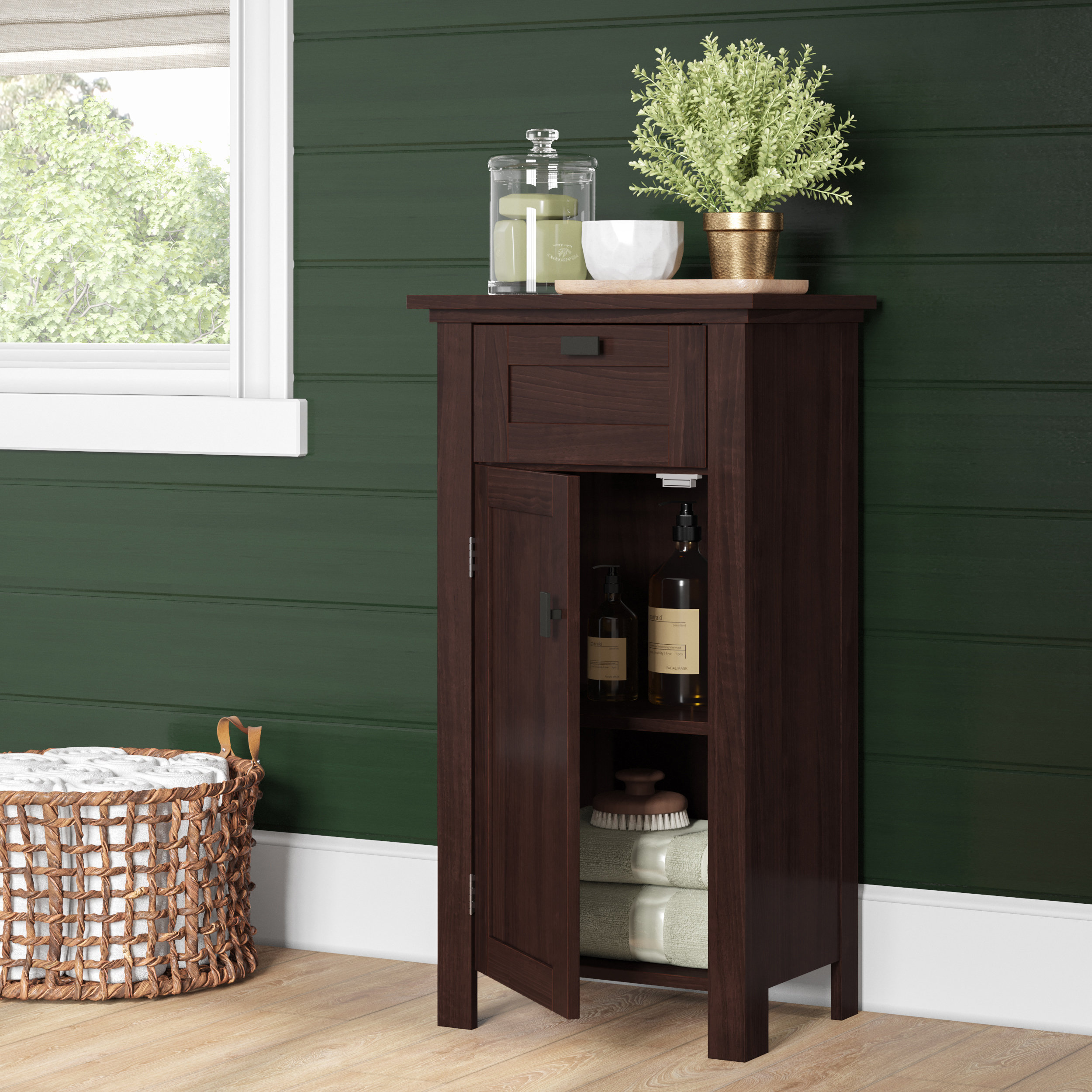 Red Barrel Studio® Ellijay Freestanding Bathroom & Reviews