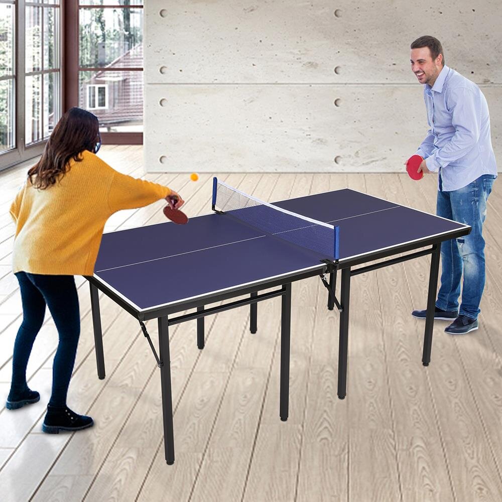 Broederschap Bediende moeilijk tevreden te krijgen Winado Ping Pong Regulation Size Foldable Indoor / Outdoor Table Tennis  Table (40mm Thick) & Reviews | Wayfair