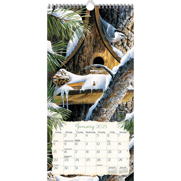 Lang Songbirds 2023 Lang Vertical Wall Calendar - Wayfair Canada
