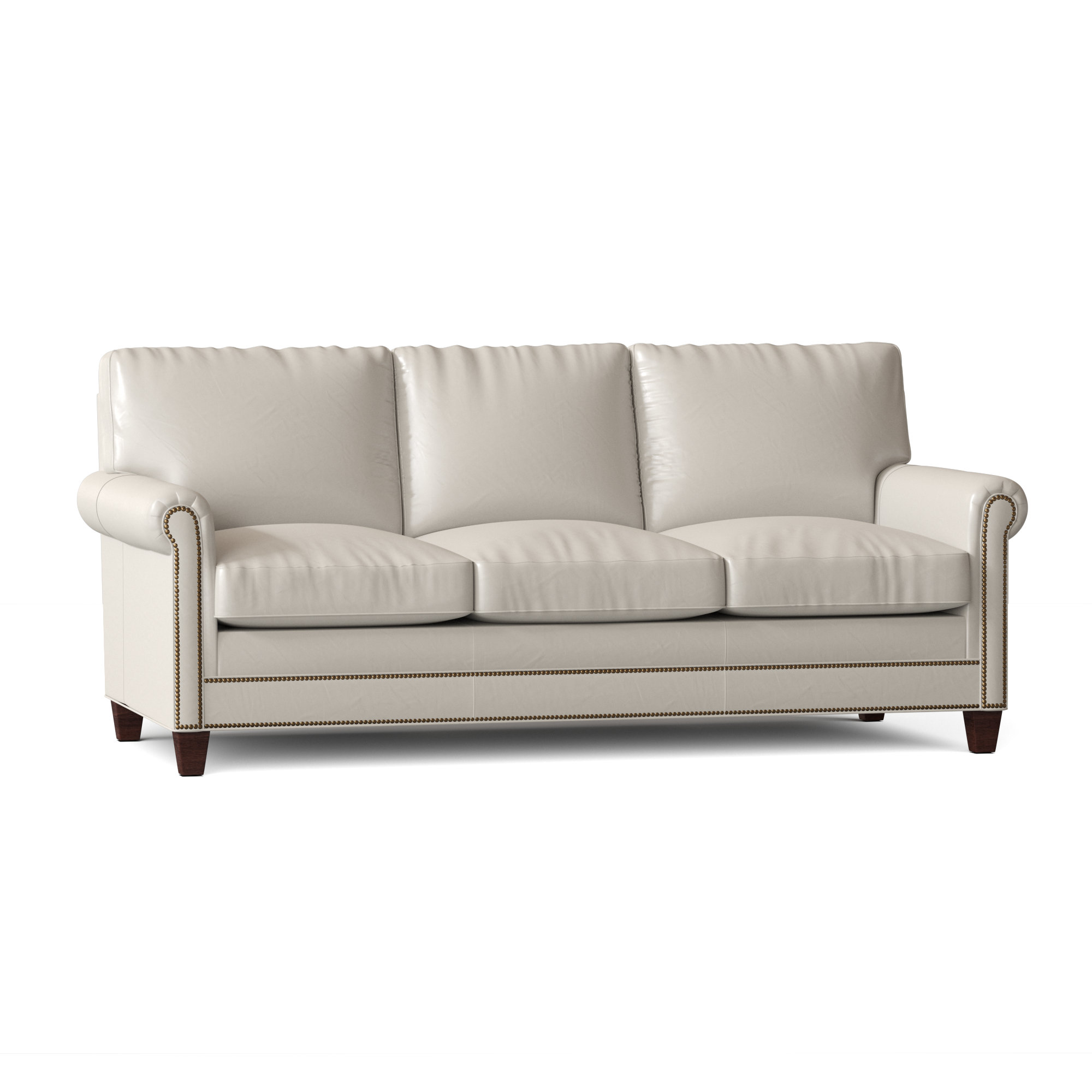 BradingtonYoung Raylen 80.5'' Leather Sofa Wayfair