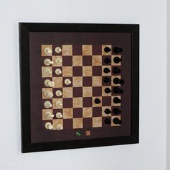 Details about   16" luxury Handmade Folding Wooden Chess Set Pieces Play Unique Art Decor 