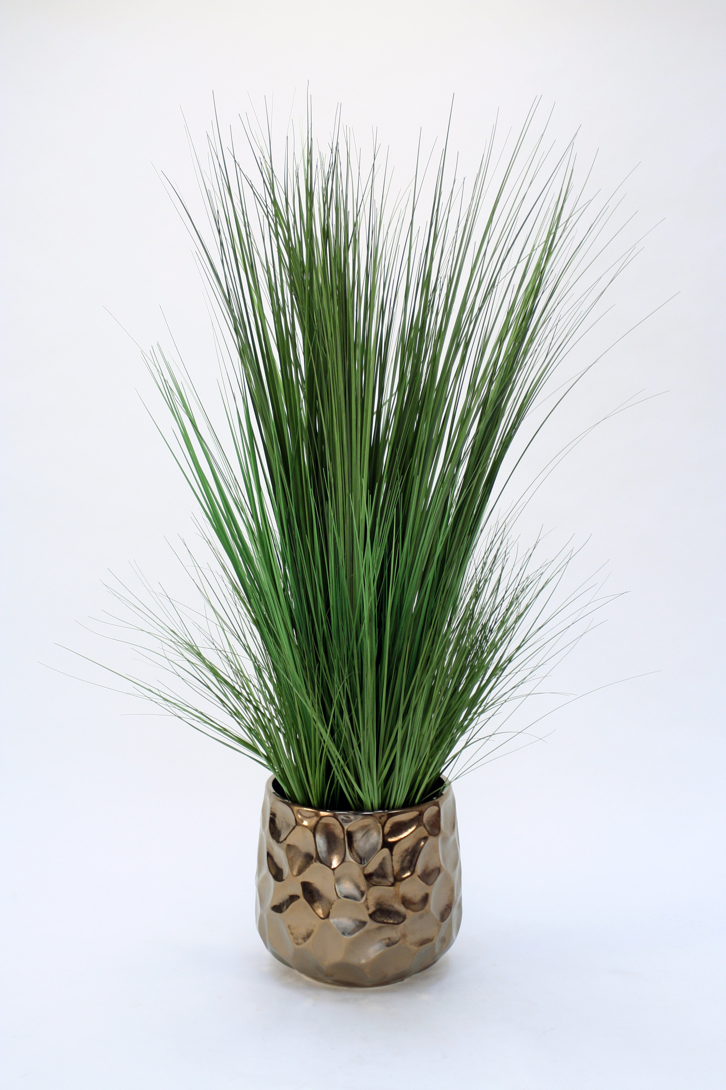 Primrue 49" Artificial Onion Grass in Planter Wayfair