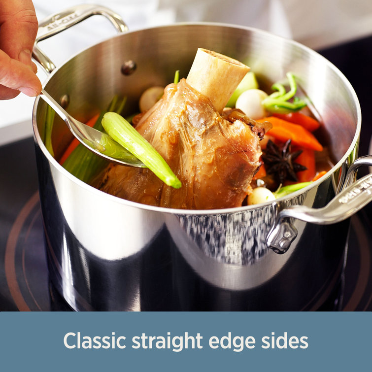 All-Clad D3™ Stainless Steel Saucepan with Lid - 2