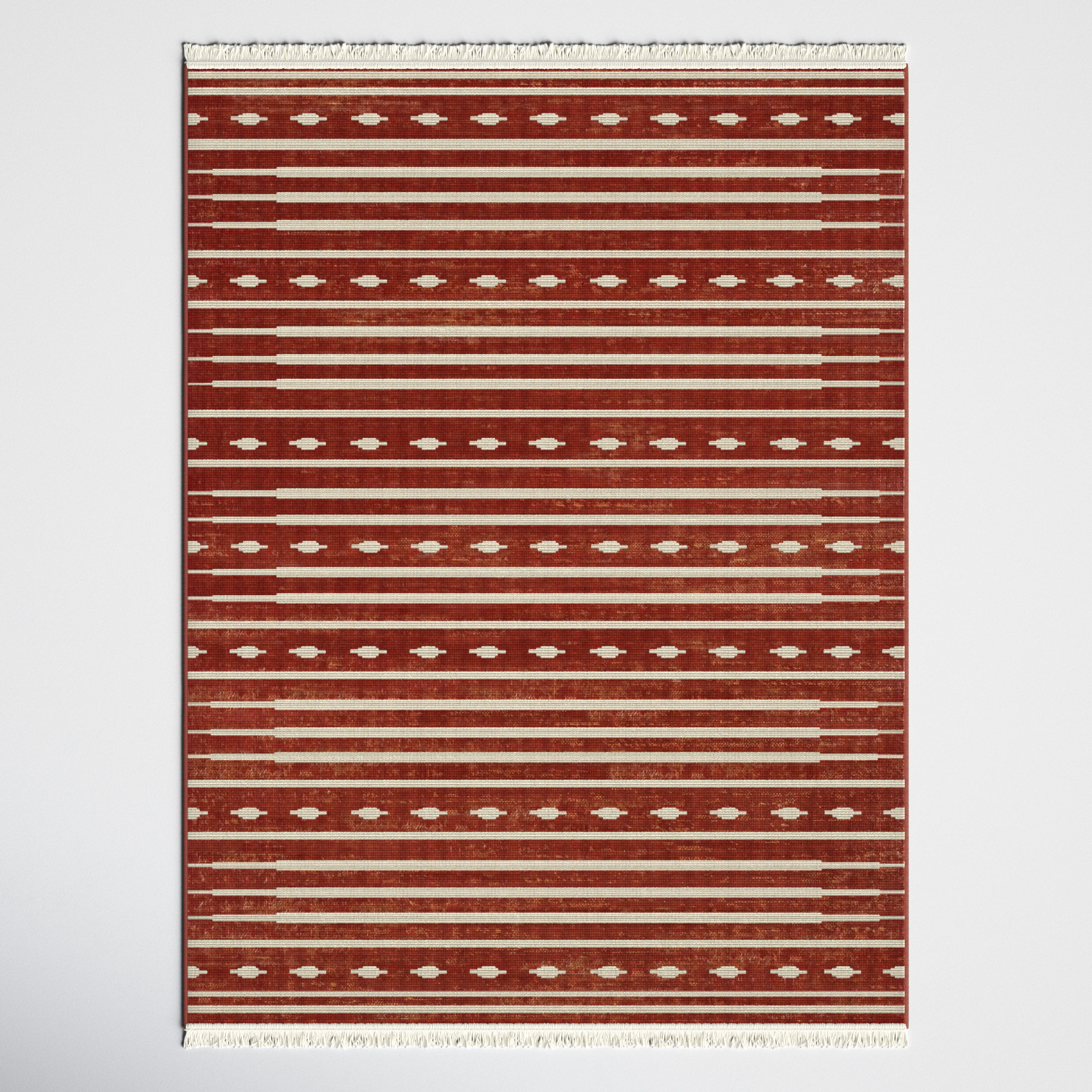 Joss & Main Kels Striped Recycled Area Rug Wayfair