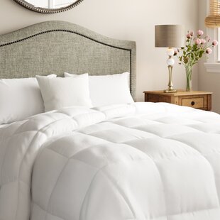 Down Alternative Comforter Duvet Insert White Oversized Soft Fiberfill Quilted 